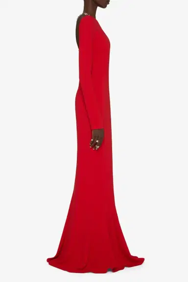 Givenchy Long Sleeve Dress W/ Chain | Thumbnail 3