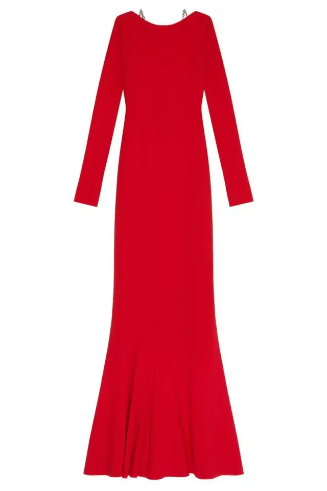 Givenchy Long Sleeve Dress W/ Chain