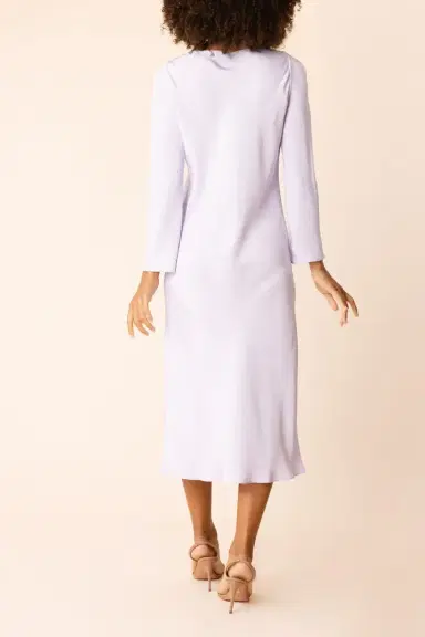 PETER COHEN Long Sleeve Midi Dress - Lotus | Thumbnail 4