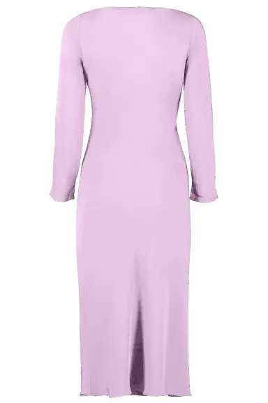 PETER COHEN Long Sleeve Midi Dress - Lotus | Thumbnail 5