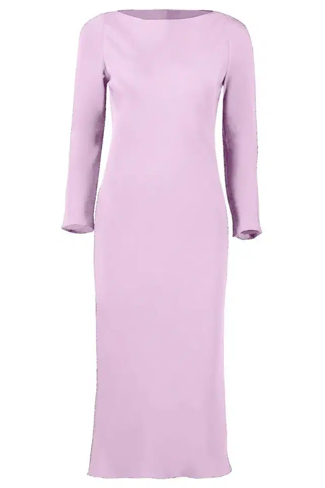 PETER COHEN Long Sleeve Midi Dress - Lotus