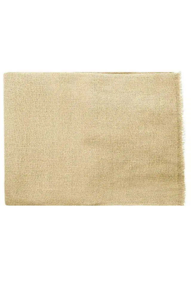 Lurex Scarf - Butter