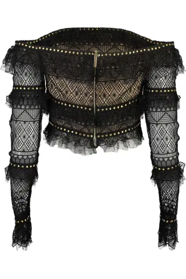 Elie Saab Macrame Top | Thumbnail 7