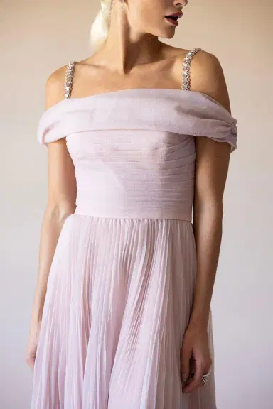 Jenny Packham Mara Gown - Peach Blossom | Thumbnail 3