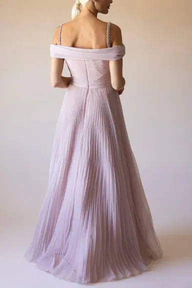 Jenny Packham Mara Gown - Peach Blossom | Thumbnail 5