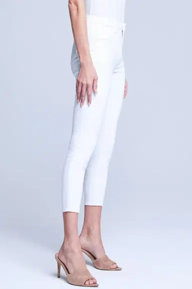 L'Agence Margot Skinny Jean - Blanc | Thumbnail 3