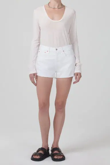 Citizens of Humanity Marlow Vintage Shorts - Polish | Thumbnail 2