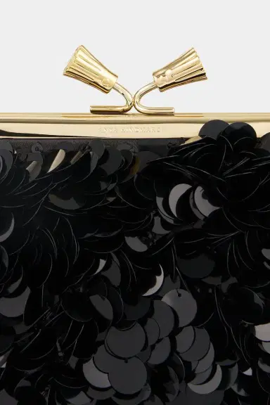 Anya Hindmarch Maud Tassel Clutch - Anthracite | Thumbnail 8