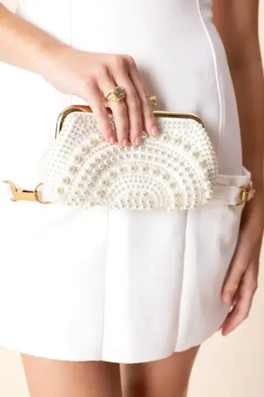Anya Hindmarch Maud Tassel Clutch | Thumbnail 2