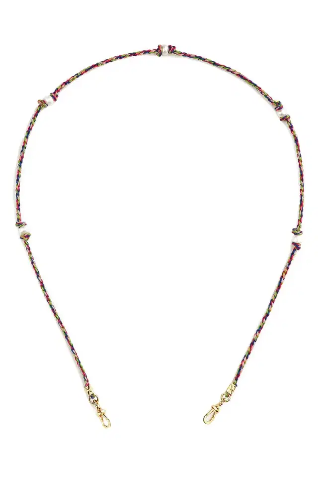 Mauli Blue Burgundy Chain