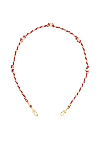 Marie Lichtenberg Mauli Burgundy Beige Chain | Thumbnail 1