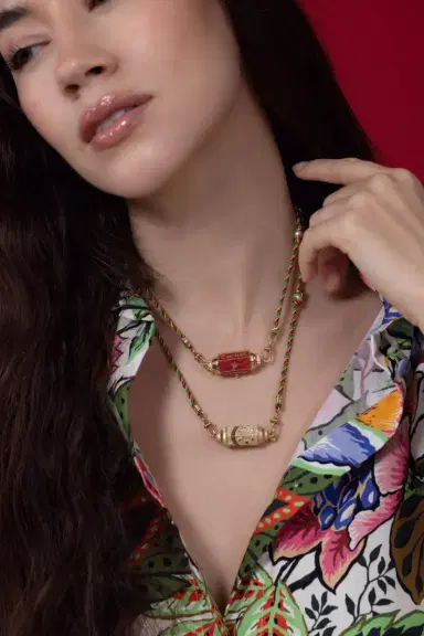 Marie Lichtenberg Mauli Rasta Chain | Thumbnail 2 Marie Lichtenberg Mauli Rasta Chain | Thumbnail 2