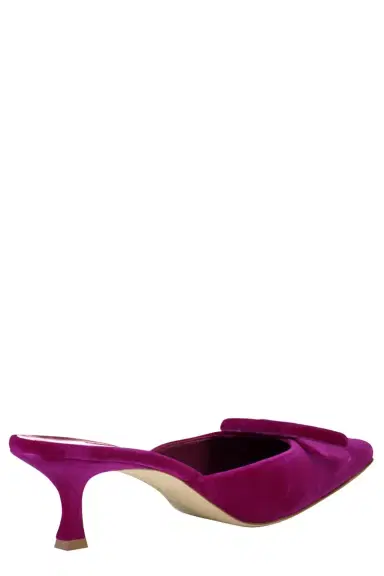 Manolo Blahnik Maysale Mule - Bright Purple | Thumbnail 5