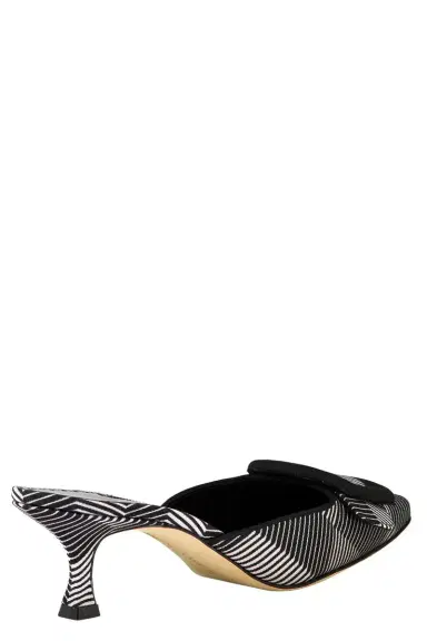 Manolo Blahnik Mayselabi Mulie - Herringbone | Thumbnail 4