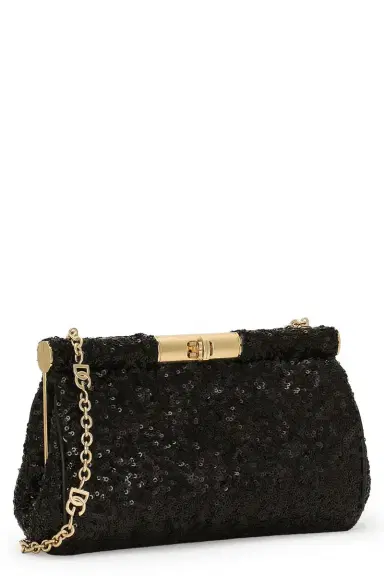 Dolce & Gabbana Medium Marlene Bag - Black Sequin | Thumbnail 4
