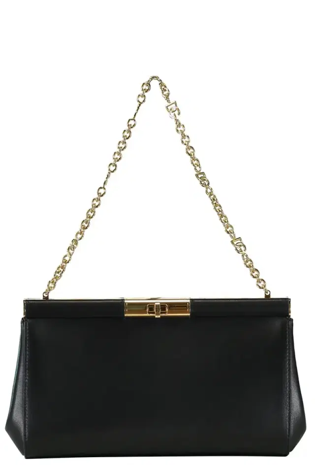 Dolce & Gabbana Medium Marlene Clutch - Black
