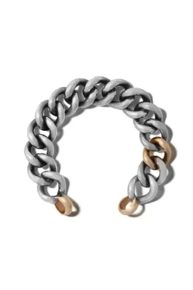 Marla Aaron Mega Curb Chain Bracelet - Silver | Thumbnail 1