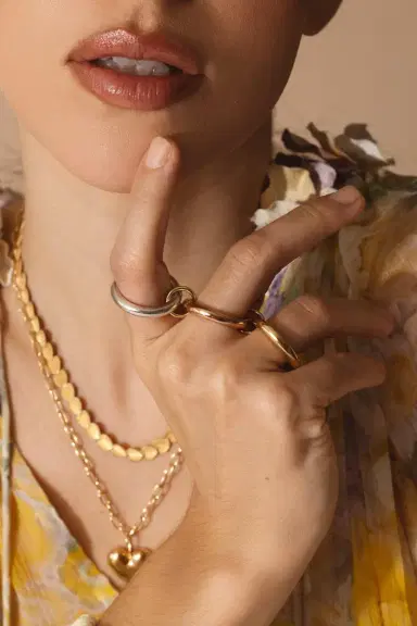 Spinelli Kilcollin Mercury MX Three Linked Ring | Thumbnail 4