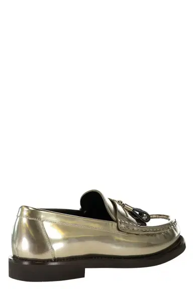 Brunello Cucinelli Metallic Sparkling Loafer | Thumbnail 5