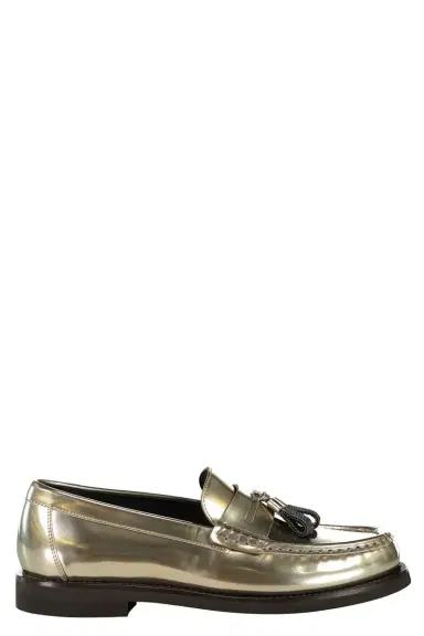 Brunello Cucinelli Metallic Sparkling Loafer | Thumbnail 1