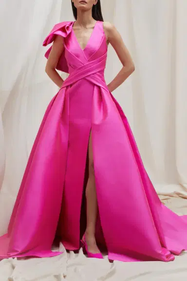 PAMELLA ROLAND Mikado Gown | Thumbnail 3 PAMELLA ROLAND Mikado Gown | Thumbnail 3
