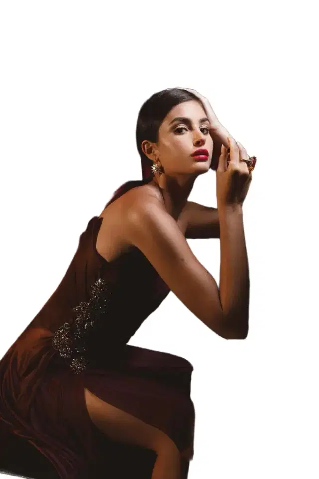 Costarellos Milia Gown