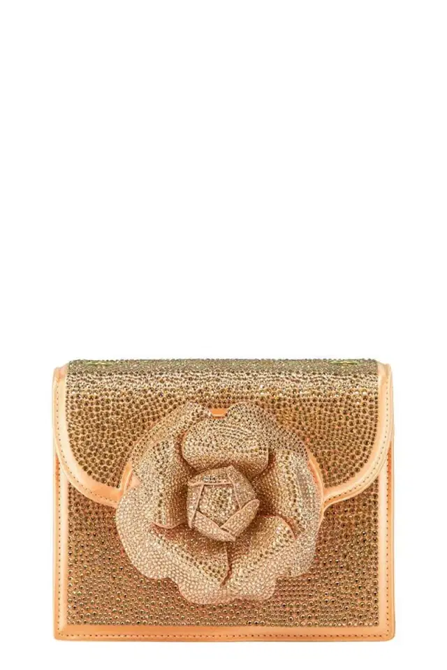 Oscar de la Renta Mini Tro Bag - Crystal Pave