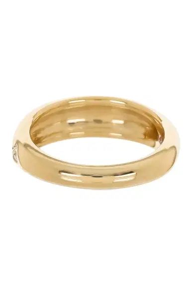 WITH LOVE Mix Diamond Tapered Ring | Thumbnail 5