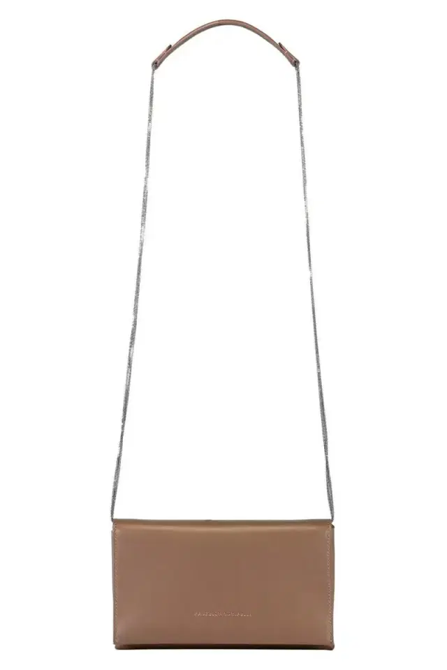 Monili Strap Shoulder Bag - Tawny