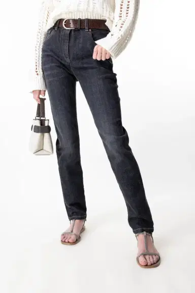 Brunello Cucinelli Monili Trim Flat Sandal | Thumbnail 2