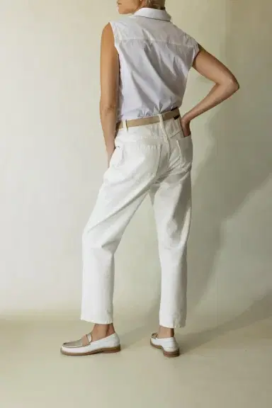 Brunello Cucinelli Monili Trim Sleeveless Top | Thumbnail 4