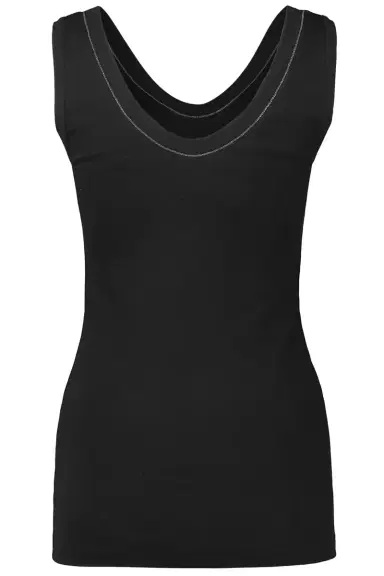 Brunello Cucinelli Monili Trim Tank | Thumbnail 5 Brunello Cucinelli Monili Trim Tank | Thumbnail 5