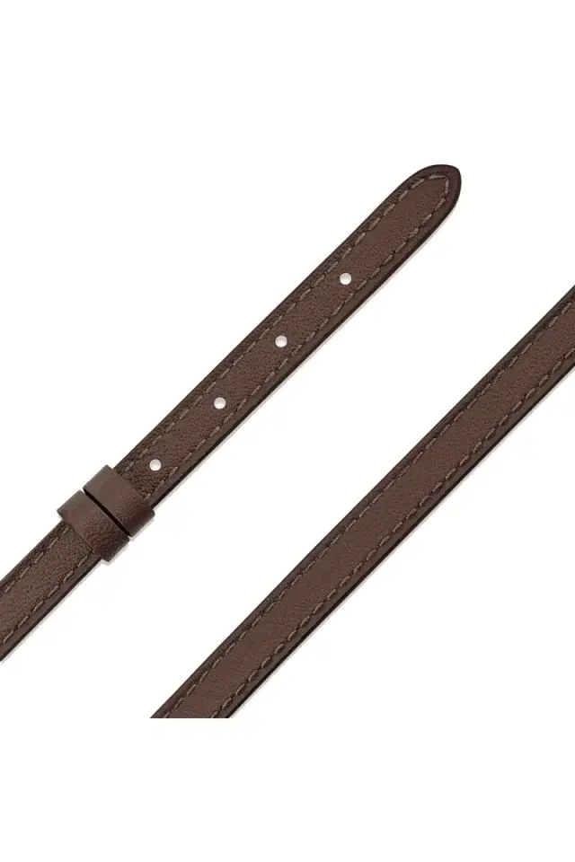 Messika My Move Leather Bracelet - Chocolate