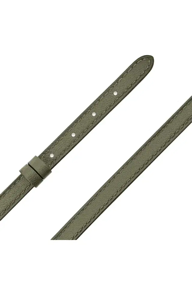 Messika My Move Leather Bracelet - Olive Green