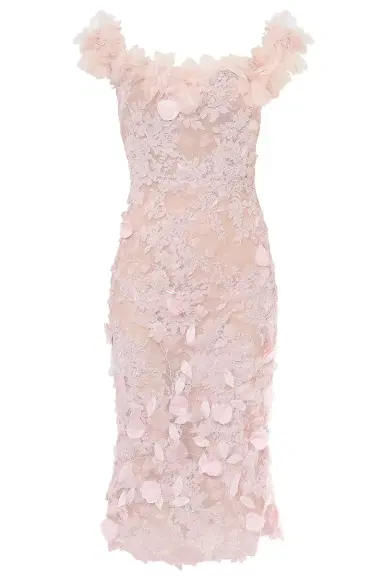 MARCHESA Off Shoulder Dress | Thumbnail 1 MARCHESA Off Shoulder Dress | Thumbnail 1