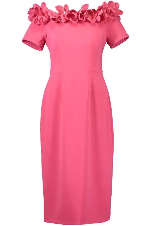 CATHERINE REGEHR Off The Shoulder Tulip Dress
