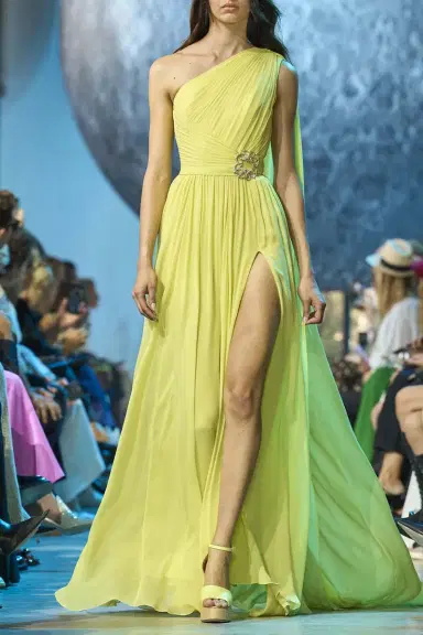 Elie Saab One Shoulder Gown | Thumbnail 2