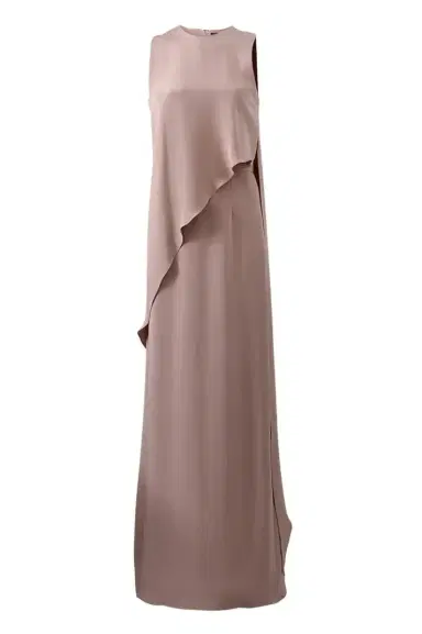 JUAN CARLOS OBANDO Overlay Column Gown | Thumbnail 1 JUAN CARLOS OBANDO Overlay Column Gown | Thumbnail 1
