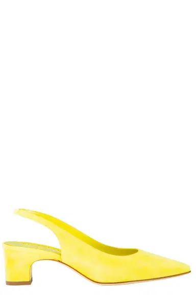 Manolo Blahnik Paledaba Gala Slingback - Yellow | Thumbnail 1