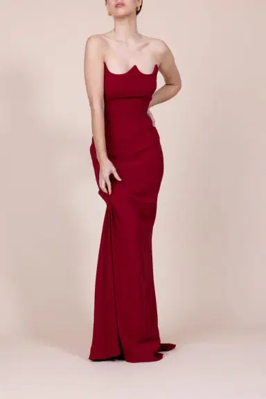 Alexander McQueen Peak Corset Gown | Thumbnail 2