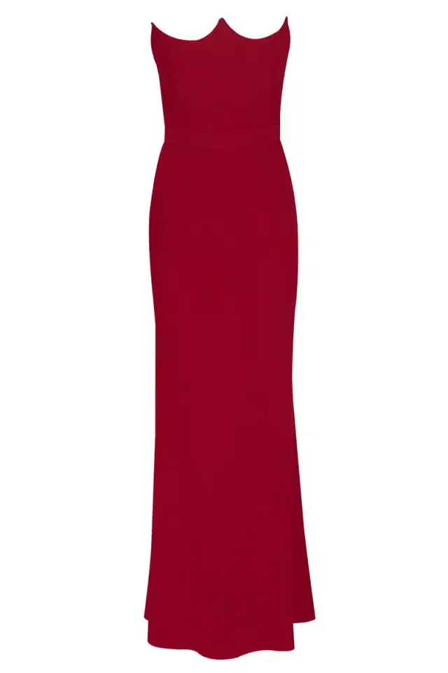 Alexander McQueen Peak Corset Gown