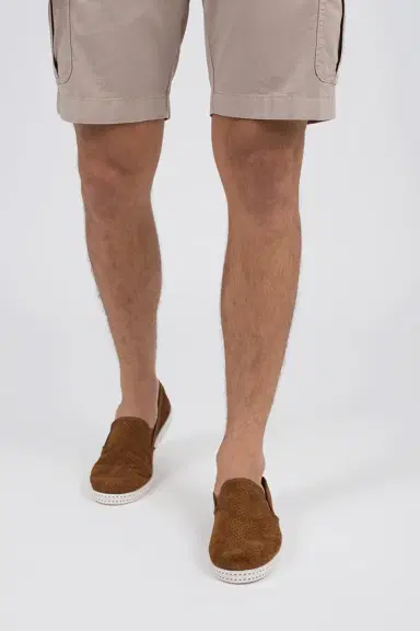 RIVIERAS Perforated Suede Sultan Loafer | Thumbnail 2 RIVIERAS Perforated Suede Sultan Loafer | Thumbnail 2