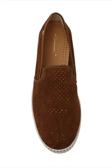 RIVIERAS Perforated Suede Sultan Loafer | Thumbnail 5 RIVIERAS Perforated Suede Sultan Loafer | Thumbnail 5