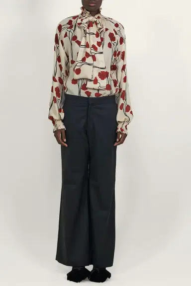 Johanna Ortiz Petalos Rojos Top | Thumbnail 2