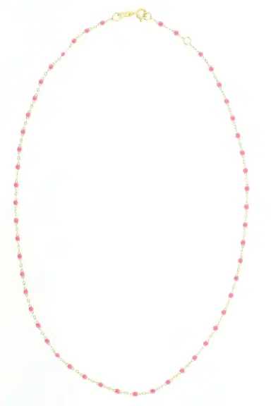 Gigi Clozeau Pink Bead Classic Gigi Sautoir Necklace | Thumbnail 3 Gigi Clozeau Pink Bead Classic Gigi Sautoir Necklace | Thumbnail 3