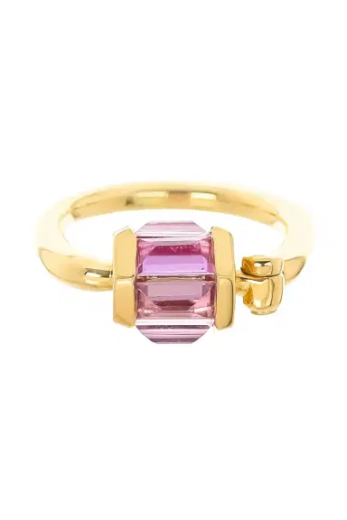 Marla Aaron Pink Sapphire Baguette Trundle | Thumbnail 1