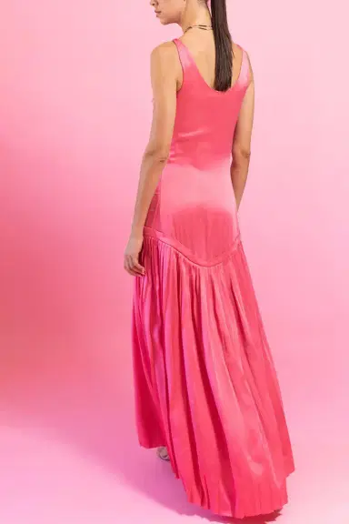 Marni Plisset Sleeveless Gown | Thumbnail 4
