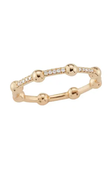 DANA REBECCA DESIGNS Poppy Rae Large Diamond Pebble Ring | Thumbnail 1 DANA REBECCA DESIGNS Poppy Rae Large Diamond Pebble Ring | Thumbnail 1