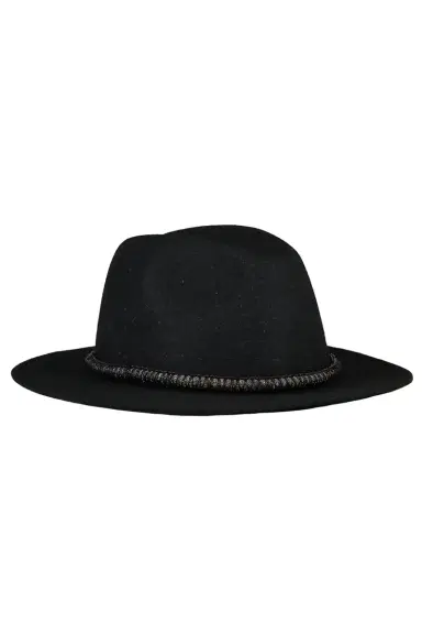 Brunello Cucinelli Precious Braided Band Fedora | Thumbnail 1