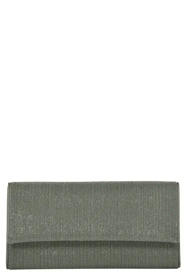 Brunello Cucinelli Precious Clutch - Slate